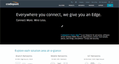 Desktop Screenshot of cradlepoint.com